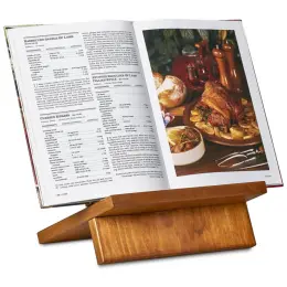 Serendipio Rustic Cookbook Stand Display Cookbook